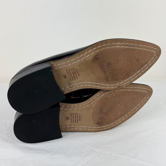 Alias Mae Black Patent Leather Loafers - Picture 8 of 9